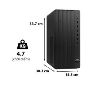 Máy tính để bàn đồng bộ HP Pro Tower 280 G9  (i5-12500 | 8GB RAM | 256GB SSD | Wlan ac+BT | K_M | Win11 | 1Yr)